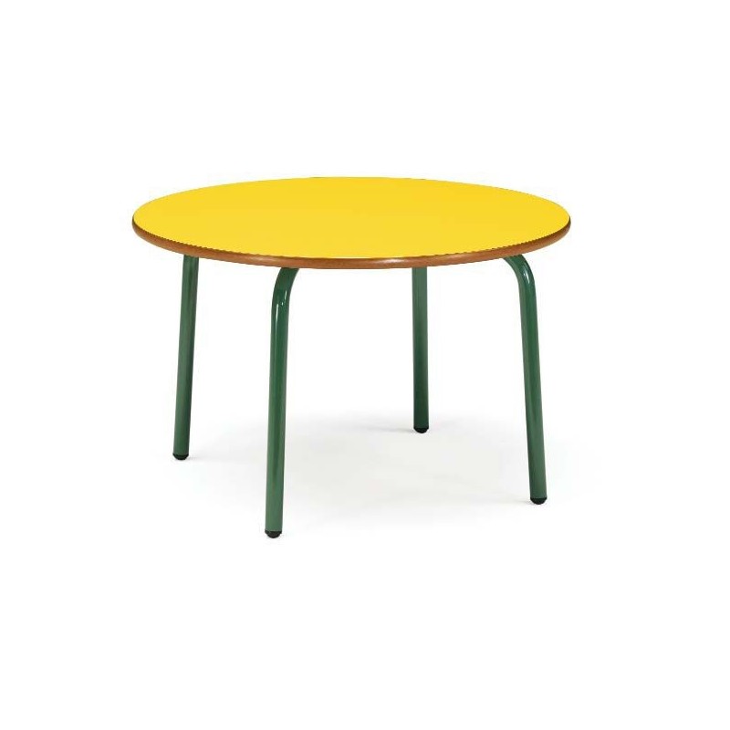 Mesa redonda guarderia