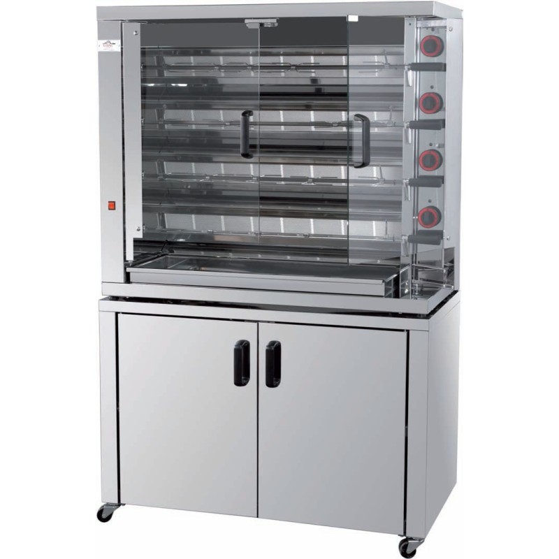 Asador de pollos a gas Asting 420 ECO