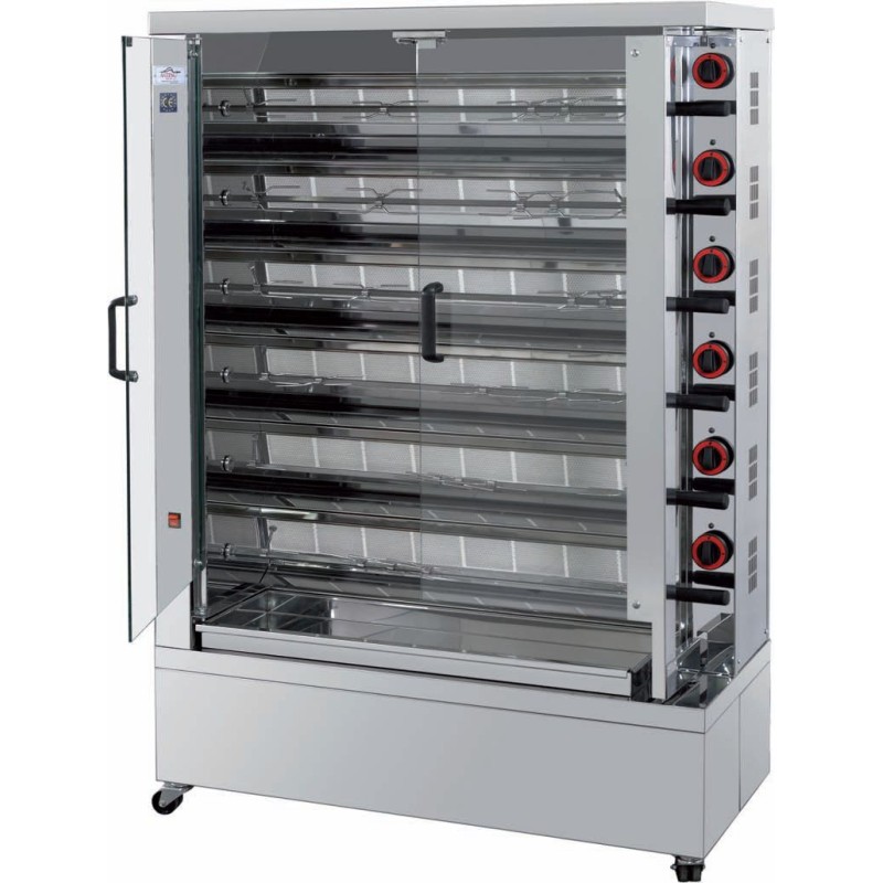 Asador de pollos a gas Asting 630 ECO