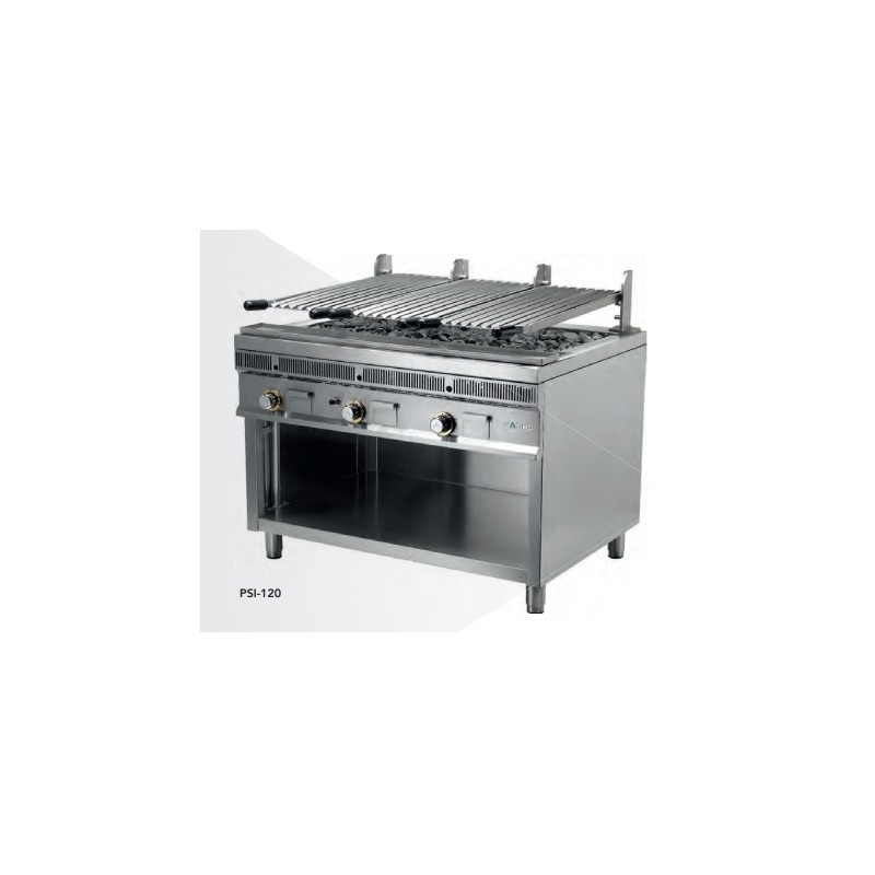 Barbacoa a gas piedra volcanica Mainho PSI-120