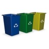 Cubo de basura y reciclaje