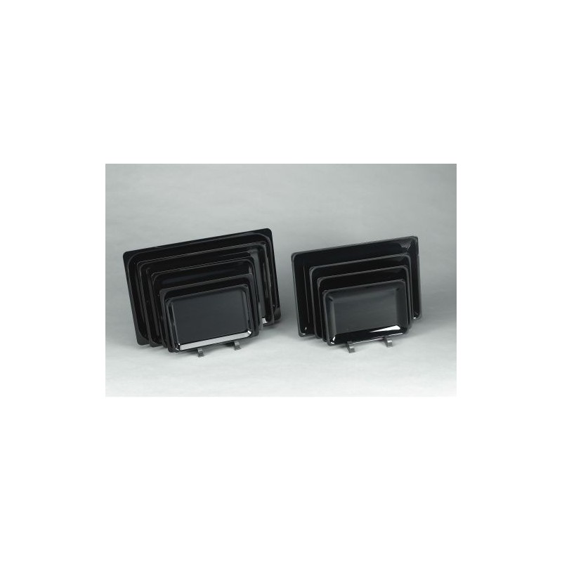 Bandeja de metacrilato negra