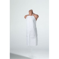 Delantal textil rayado