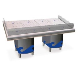 Mostrador de pescadería con soporte Fricosmos