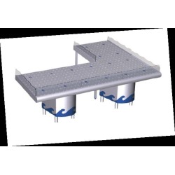 Prolongación modular para mostrador de pescadería Fricosmos