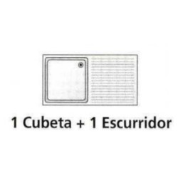 Imagen de Fregadera FI-147/11-Derecha EDESA