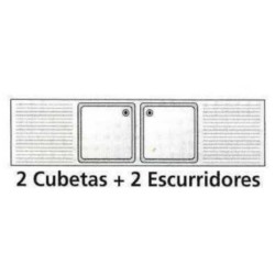 Imagen de Fregadera FI-257/22 EDESA