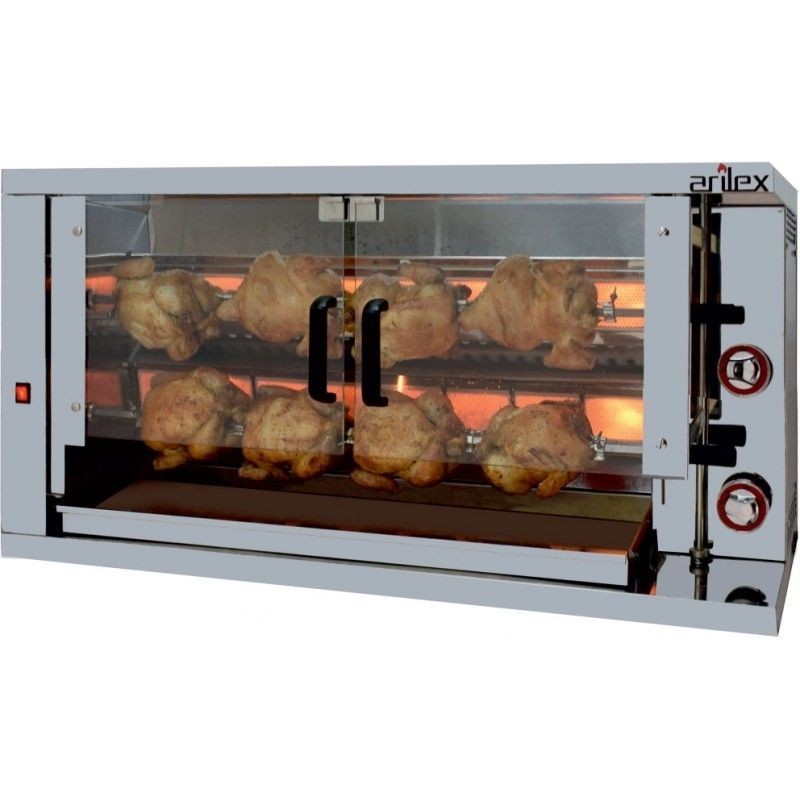 Asador de pollos 2 espadas Arilex