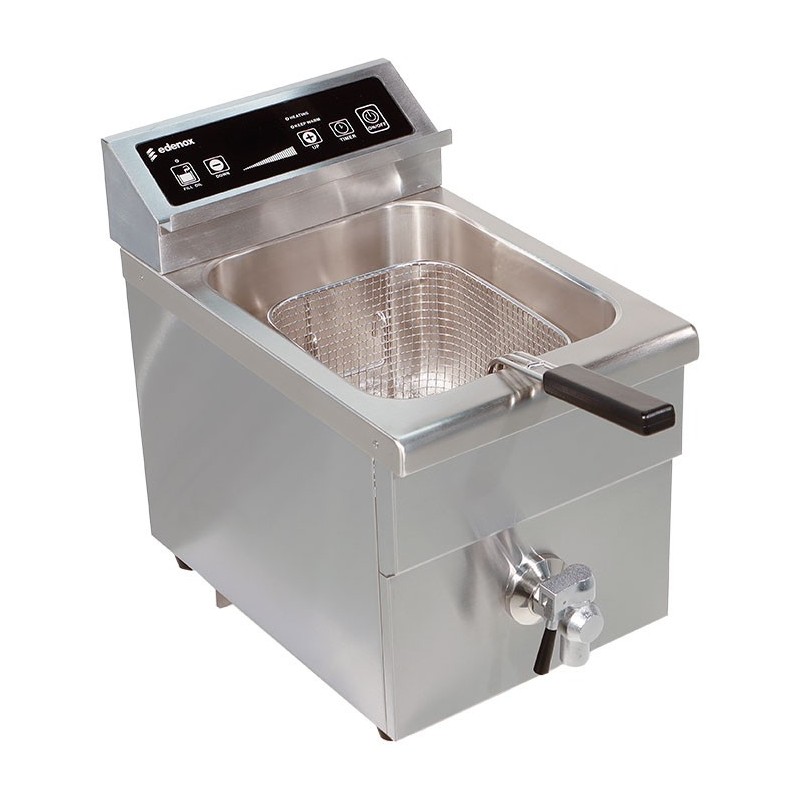 Freidora inducción, cuba 8 litros, Edenox TF-82-I