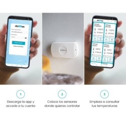 Sensor para el control de temperatura y humedad Dobbox