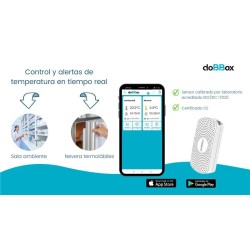 Sensor para el control de temperatura y humedad Dobbox