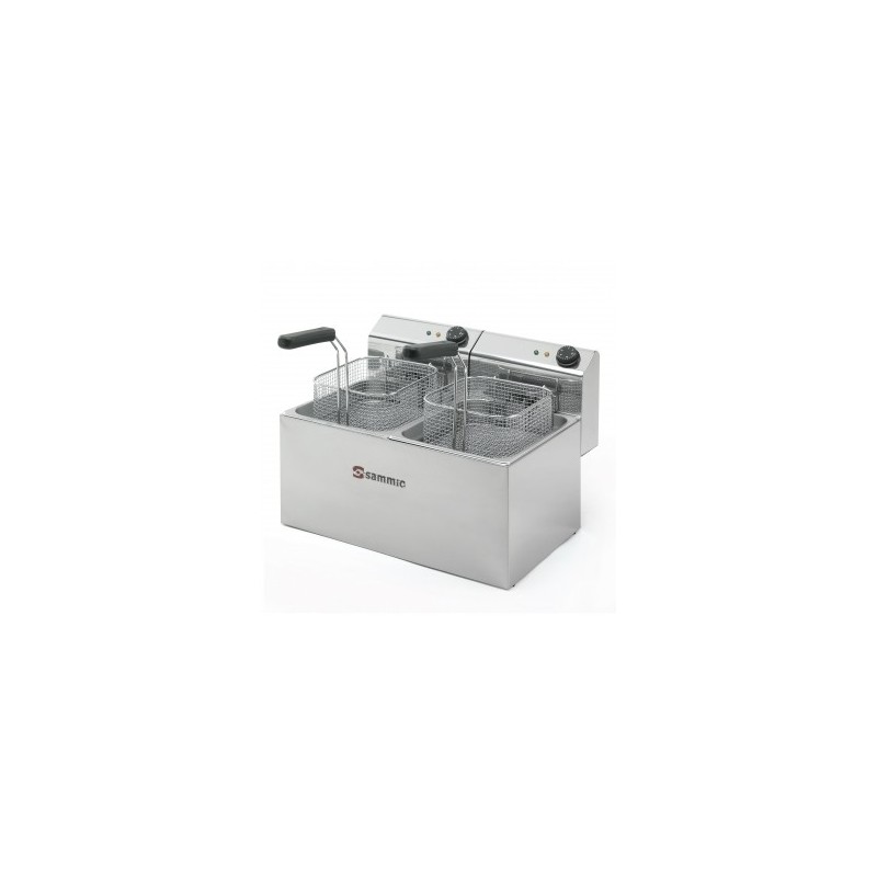 Freidora semi-industrial f-8+8 Sammic