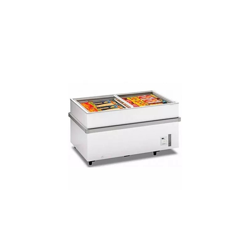 Congelador puerta de cristal Infrico IL-1500-HC