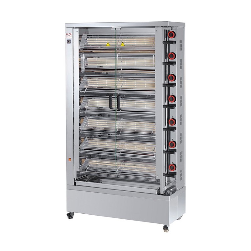 Asador de pollos a gas Asting 735 EKO