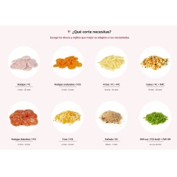 Discos cortador SAMMIC