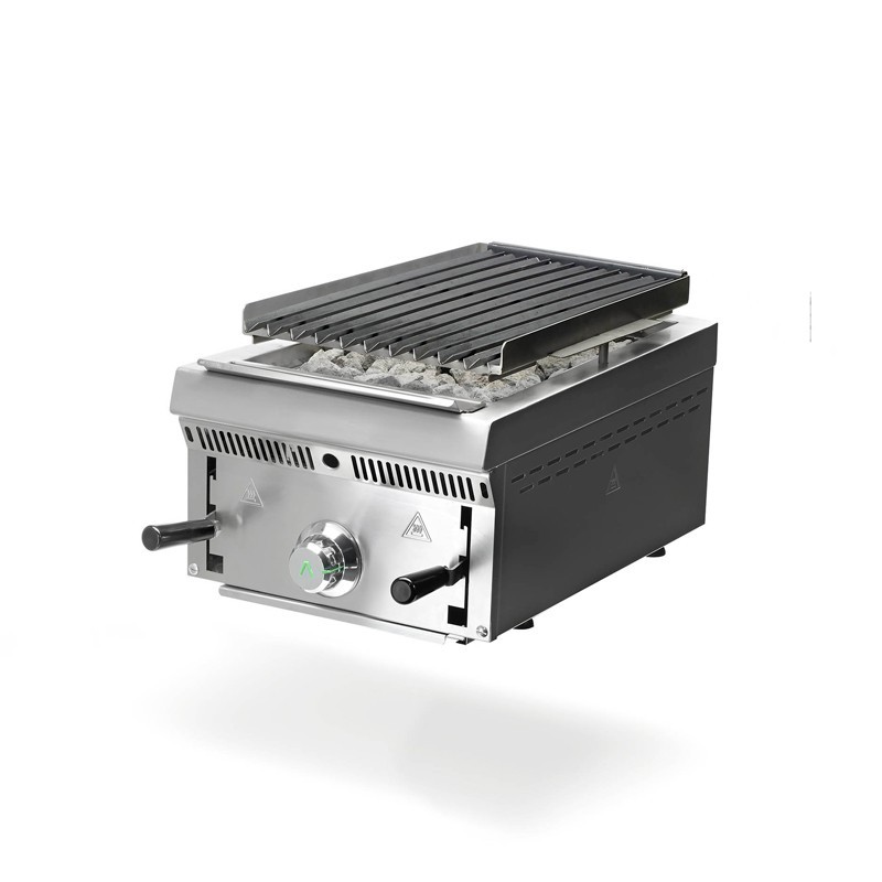 Barbacoa a gas de piedra volcánica PB-30 MAINHO