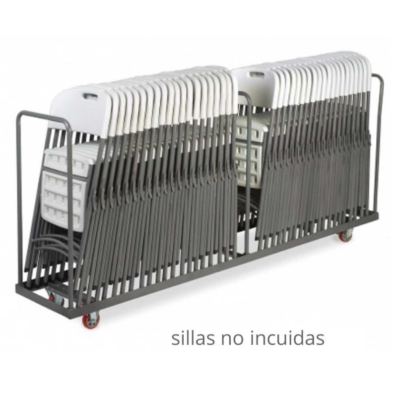 Carro para transportar sillas plegables Romero 9000