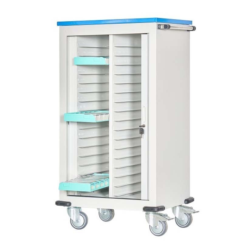 Carro de medicación semanal para 34 bandejas TPP3100