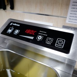 Freidora inducción cuba doble 8+8 litros, Edenox TF-82-D-I