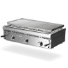 Barbacoa a gas de piedra volcánica MAINHO PBI-120 INOX