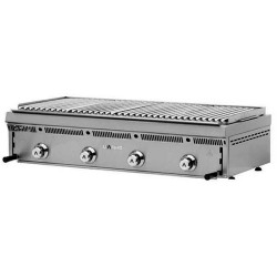 Imagen de Barbacoa a gas de piedra volcánica MAINHO PBI-120 INOX
