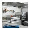 Barbacoa piedra volcanica tipo vasca inox PBV-120 Mainho