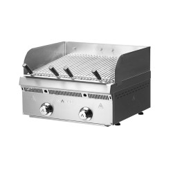 Imagen de Barbacoa piedra volcanica tipo vasca inox PBV-60 Mainho