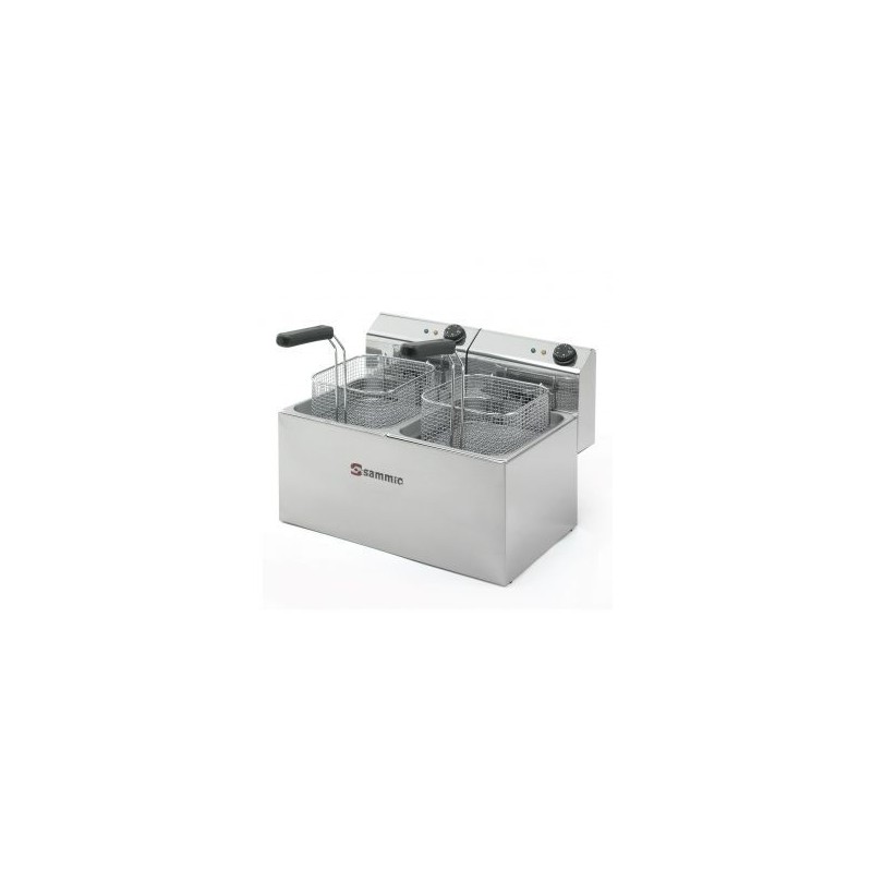 FREIDORA SEMI-INDUSTRIAL F-10+10