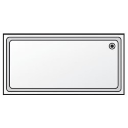 Fregadero industrial gran capacidad EDESA FI-107/10