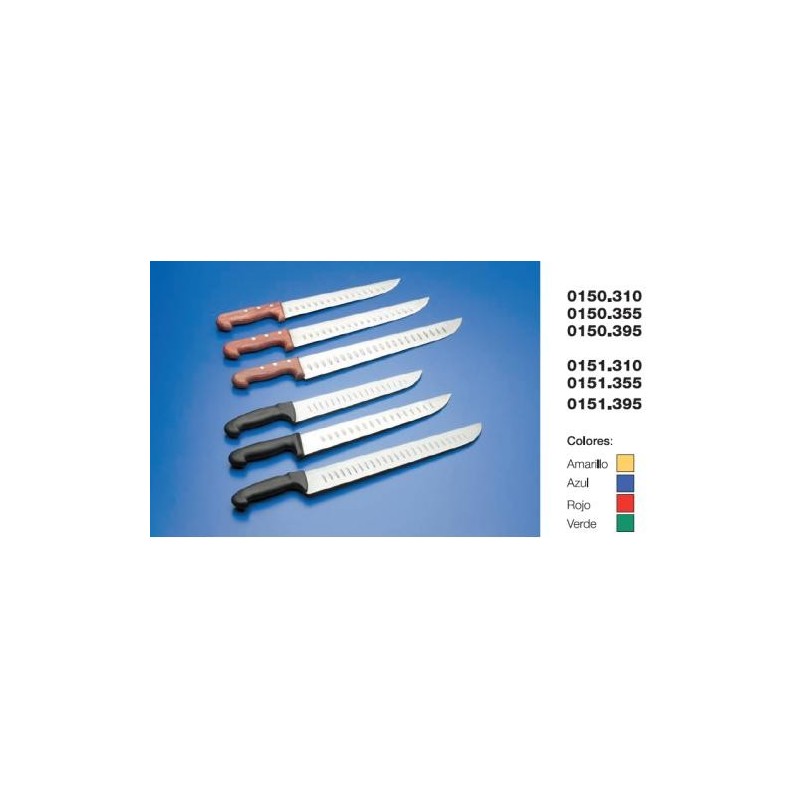 Cuchillo carnicero alveolado SACOPISA