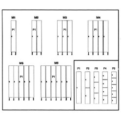 Imagen de Taquillas 1 puerta SACOPISA