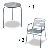 Imagen de Packs Mesa + sillas de terraza